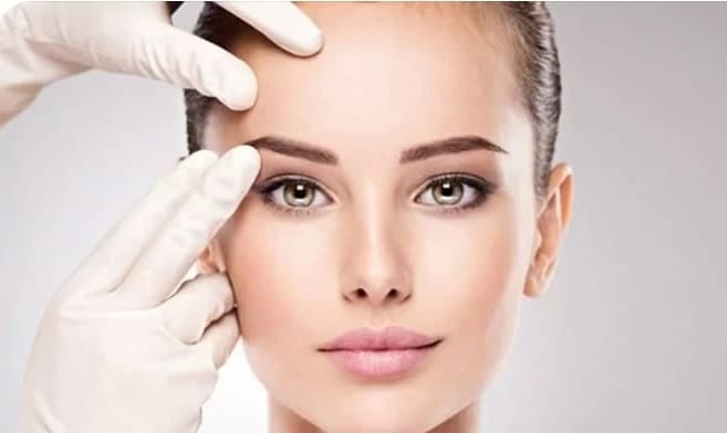 لیفت ابرو با نخ