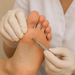 برداشت میخچه